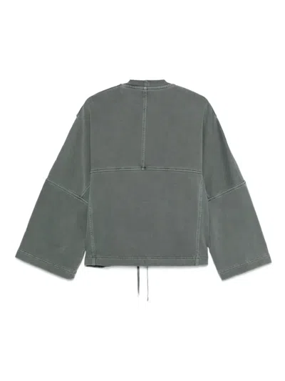 Christian Wijnants Panelled Sweatshirt In Gray