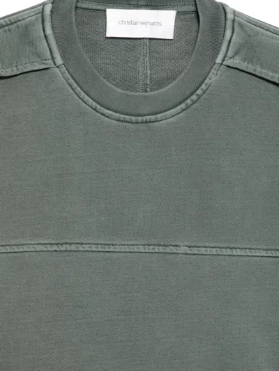Christian Wijnants Panelled Sweatshirt In Gray