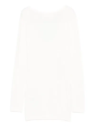 Lisa Yang Amalea Cotton And Cashmere Sweater In White