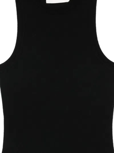 Lisa Yang Amya Cotton And Cashmere Top In Black