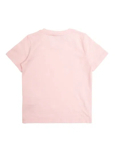Versace Embellished T-shirt In Pink