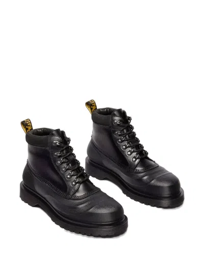 Dr. Martens 939 Sub Fleece Lined Leather Ankle Boots In Brown