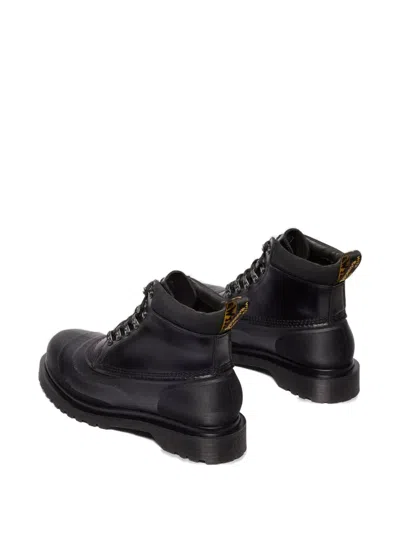 Dr. Martens 939 Sub Fleece Lined Leather Ankle Boots In Brown