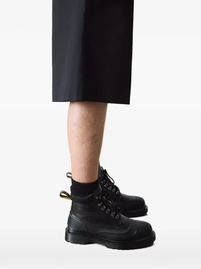 Dr. Martens 939 Sub Fleece Lined Leather Ankle Boots In Brown