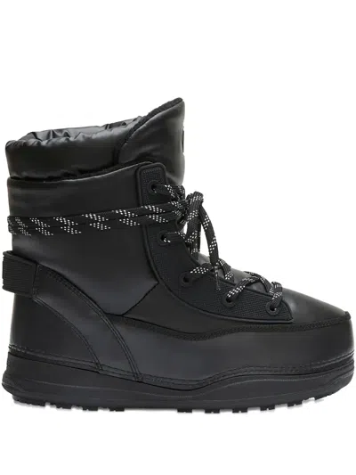 Bogner Padded Lace-up Snow Boots In Black