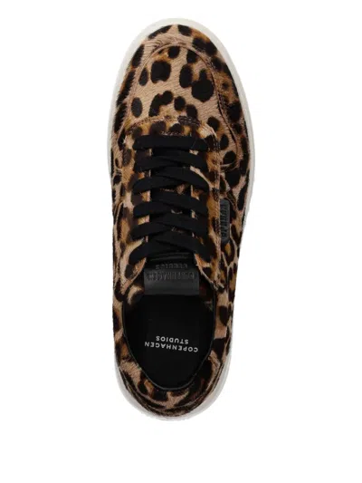 Copenhagen Leopard-print Sneakers In Animal Print