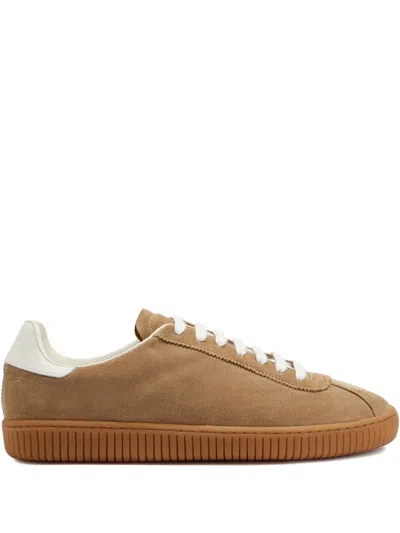 Jak Flow Lace-up Sneakers In Brown