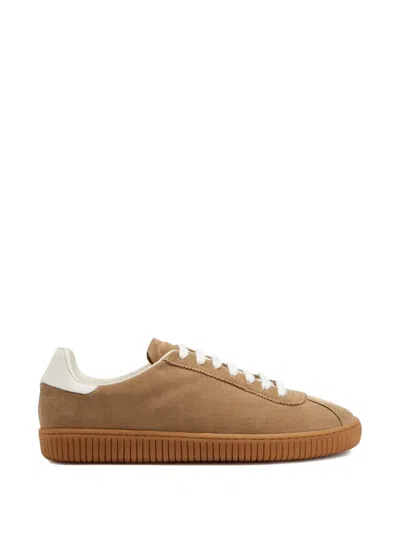 Jak Flow Lace-up Sneakers In Brown