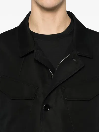 Tom Ford Flap-pocket Jacket In Black