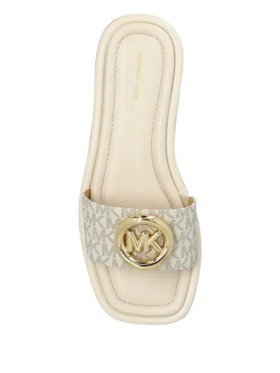 Michael Michael Kors Logo-print Hardware Sandals In Multi
