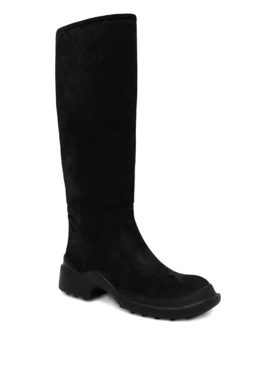 Jeffrey Campbell Zip-up Knee-high Boots In Black