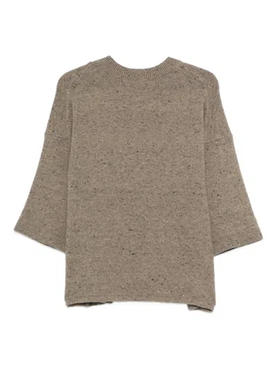 Christian Wijnants Crew-neck Sweater In Neutral