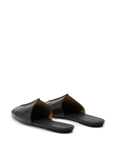 Marsèll Square-toe Mules In Black