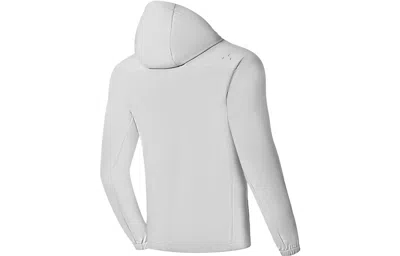 Li-ning Logo Training Windbreaker 'light Grey' In Gray