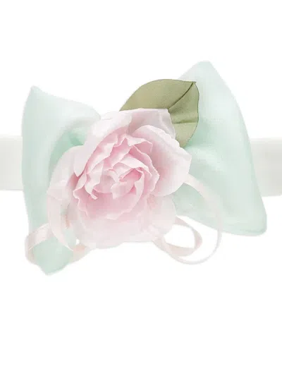 蝴蝶结花卉发箍