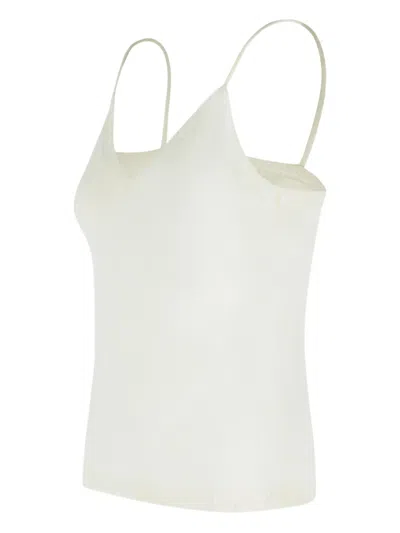 Lisa Yang Braided-strap Cashmere Tank Top In Neutral