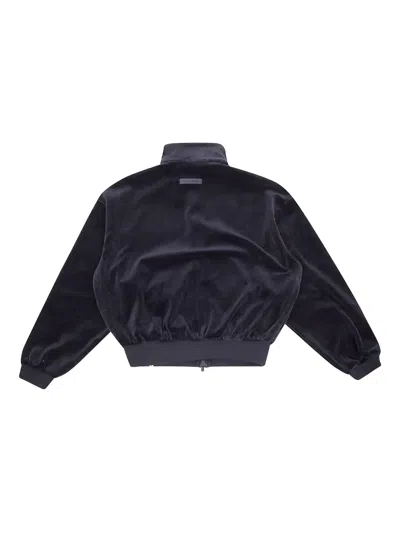 Essentials Logo-embroidered Sweatshirt In Black