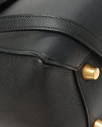 Celine Céline Grained Calfskin Mini Belt Bag In Black