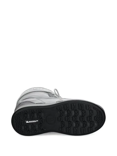 Bogner Lace-up Snow Boots In Silver