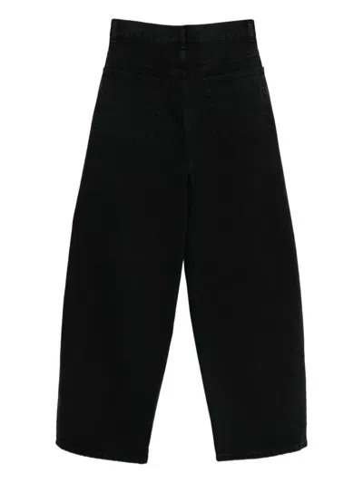 Rohe High-waisted Jeans In Black