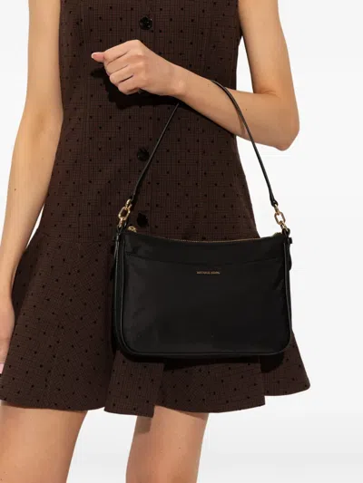 Michael Michael Kors Medium Jet Set Shoulder Bag In Black