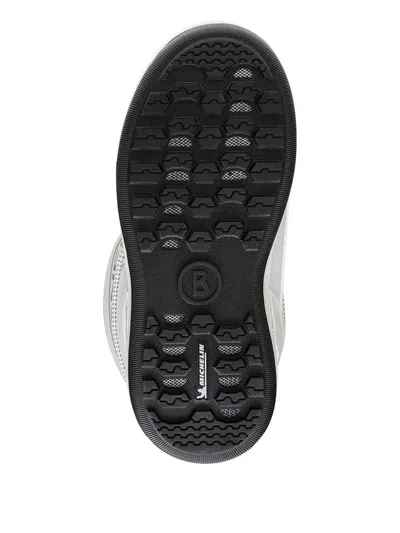 Bogner Logo Lace-up Snow Boots In White