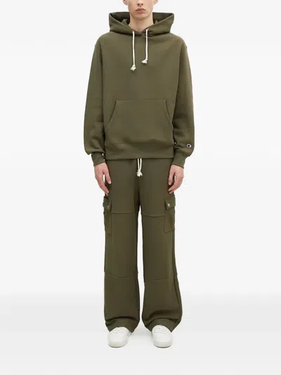 Champion Flap-pocket Track Pants In Green