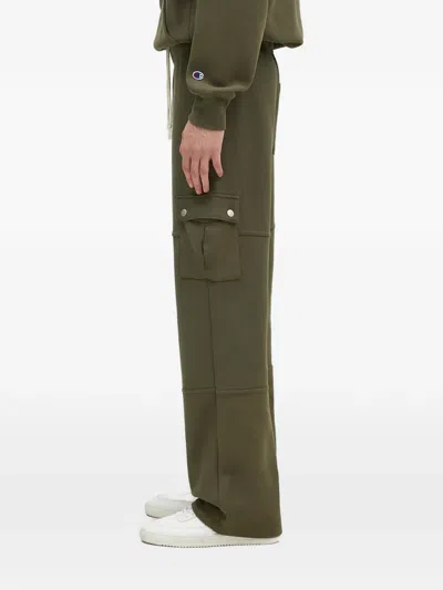 Champion Flap-pocket Track Pants In Green