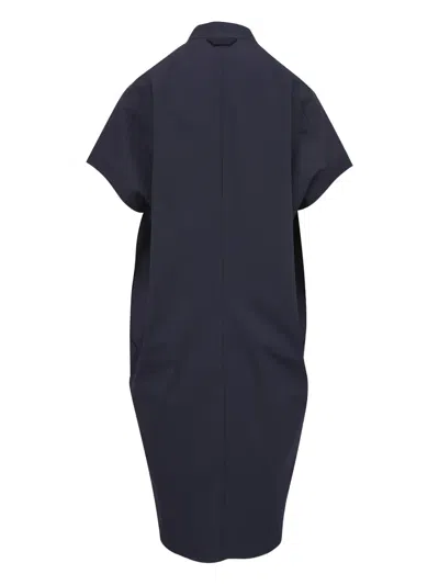 Zero + Maria Cornejo Zip Mini Dress In Black