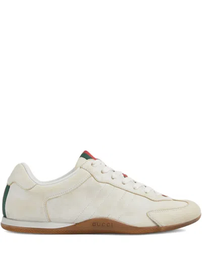 Gucci Elan Washed Leather Low-top Sneakers In Multi
