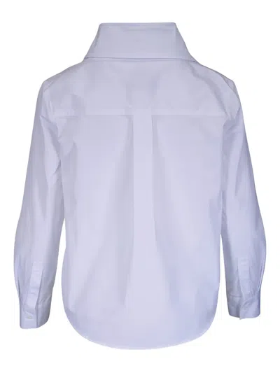 Twp My Maria V-neck Button Shirt In White