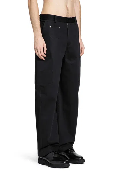 Givenchy Couture Seam Cargo Trousers In Black