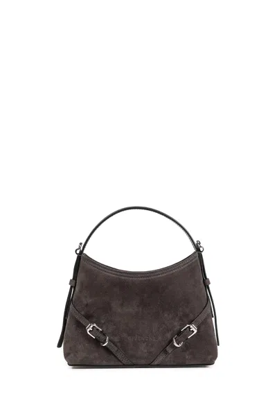 Givenchy Mini Leather Bag Featuring Adjustable Strap In Brown