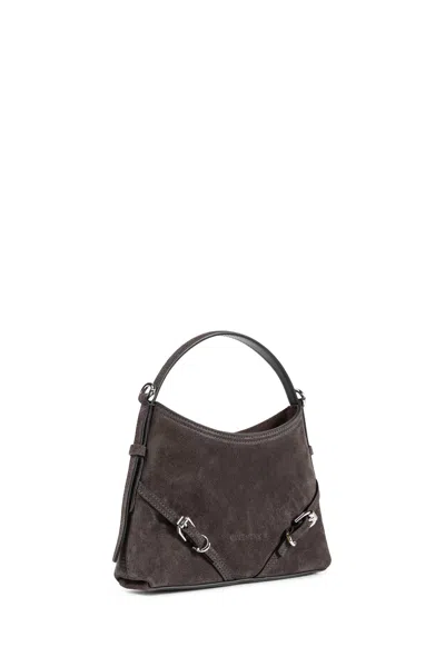 Givenchy Mini Leather Bag Featuring Adjustable Strap In Brown