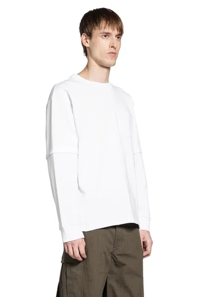 Sacai Cotton Jersey L/s T-shirt In Animal Print