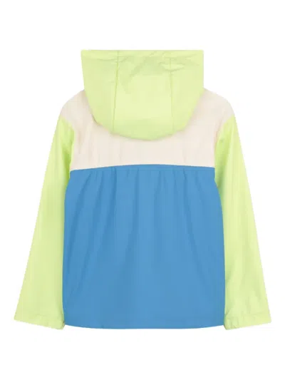 Billieblush Colourblock Hooded Windbreaker In Multi