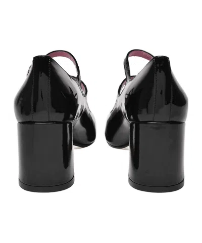 Carel Paris Logo Buckle High Heels In Black