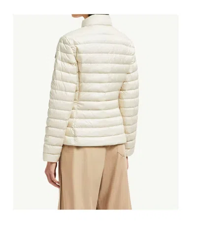 Moncler Off-white Igelle Short Down Jacket In Neutral