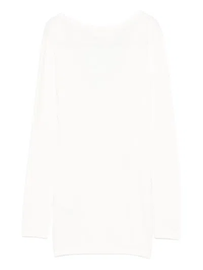 Lisa Yang Amalea Cotton And Cashmere Sweater In White