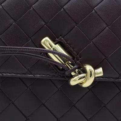 Bottega Veneta Burgundy Leather Bag