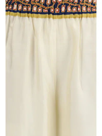 La Doublej Palazzo Trousers In Multi