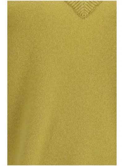 Extreme Cashmere Bicolor Cashmere Sweatshirt In Green