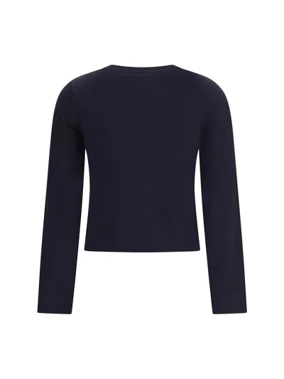Extreme Cashmere N 451 Lisa Cotton Cashmere Top In Blue