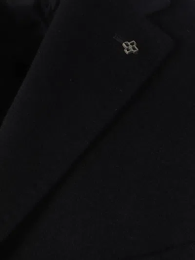 Tagliatore Bruce Coat In Black