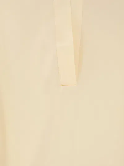 Tom Ford Stretch Satin Shirt In Nude