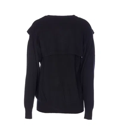 Lisa Yang Othelia Cut-out Sweater In Black