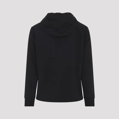 C.p. Company C.p.company Black Shell-r Goggle Polyester Jacket In Black