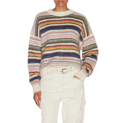 Isabel Marant Étoile Isabel Marant Etoile Drussell Stripe Pattern Sweater In Multi