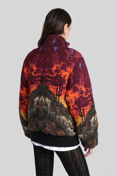 Laneus Bomber Jacket In Multi