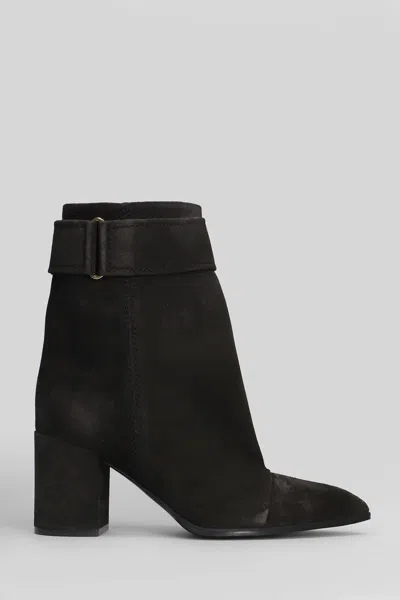 Lella Baldi High Heels Ankle Boots In Multi